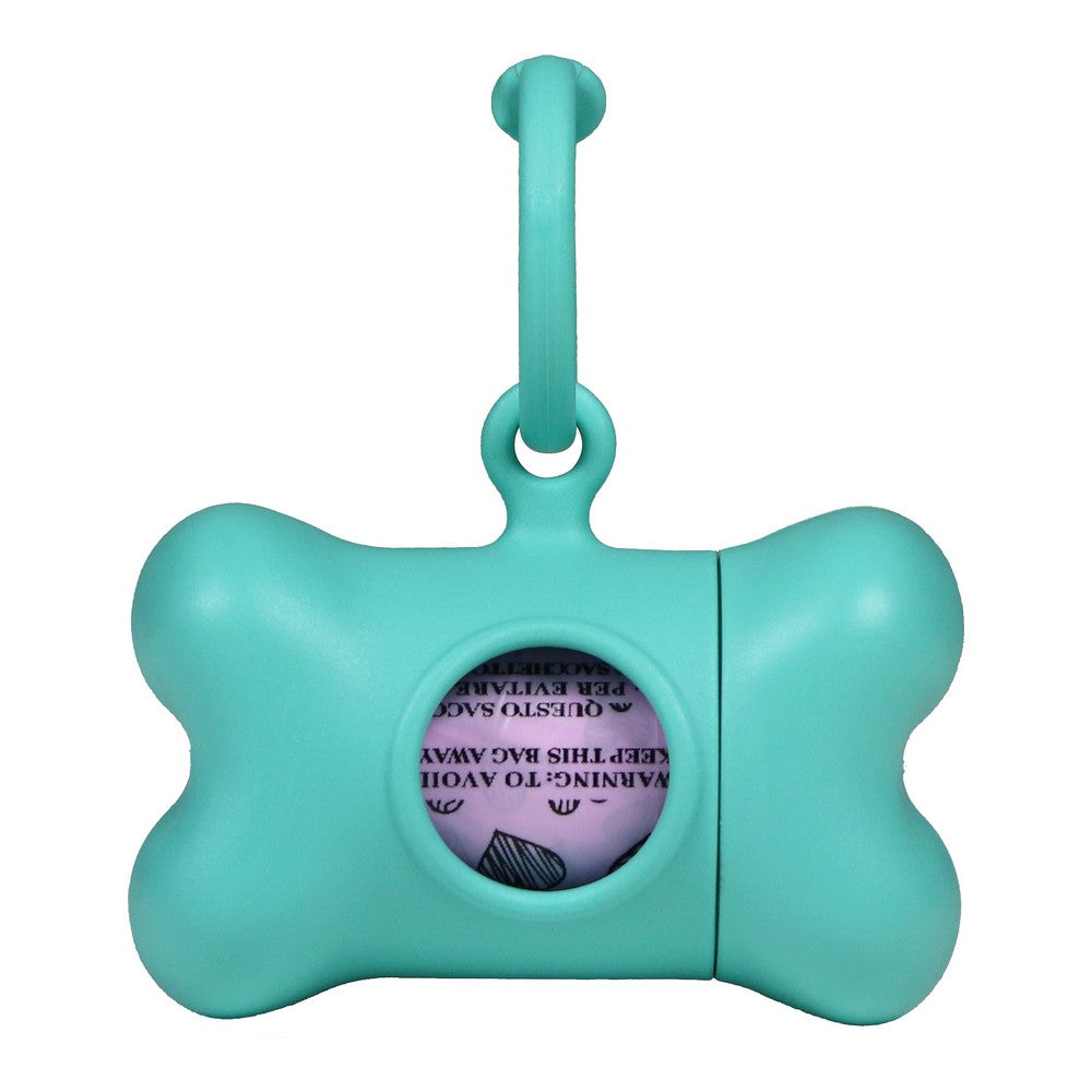 Pet Bag Dispenser United Pets Bon Ton Nano Classic Dog Aquamarine