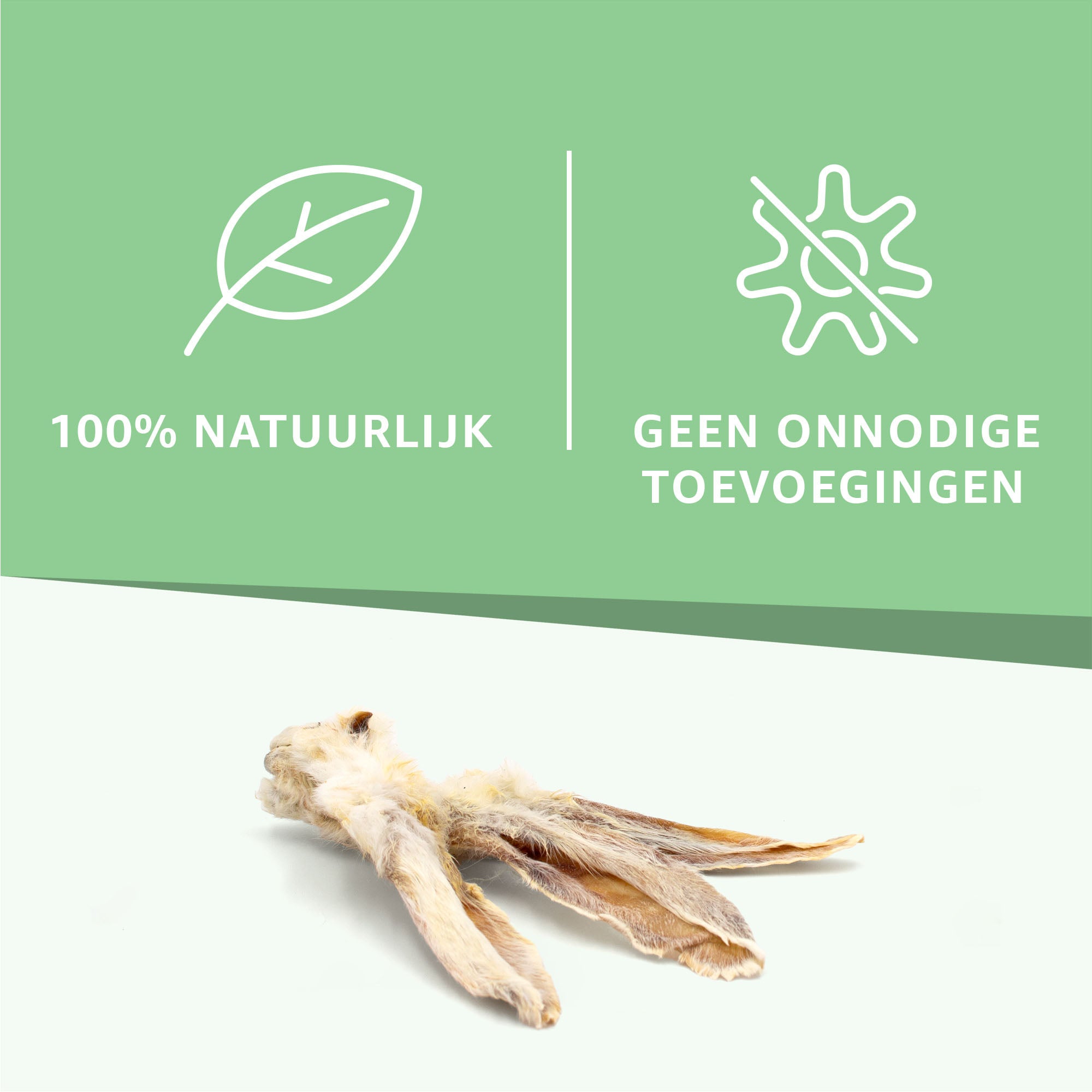 Konijnenoren met vacht