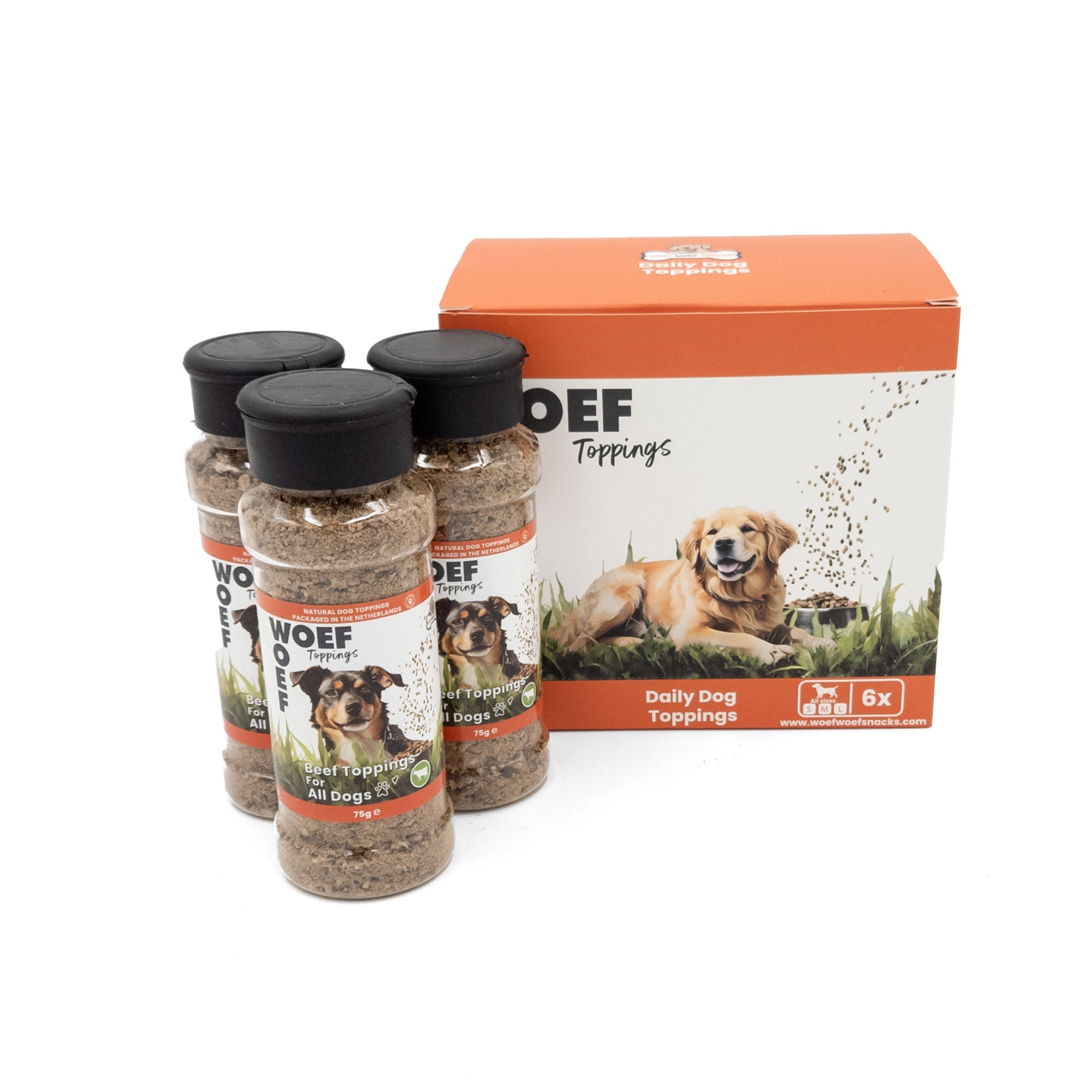 Hondenvoer Toppings - Rund Smaak